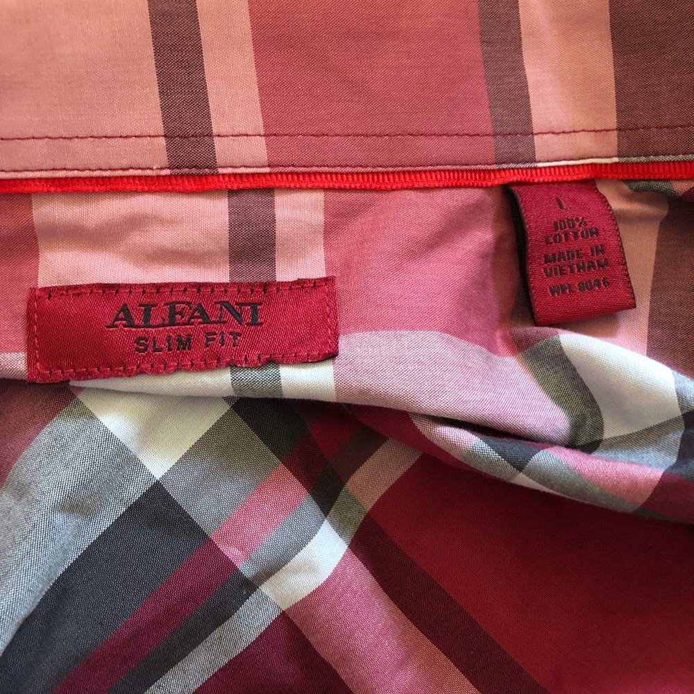 Alfani Men’s Long Sleeve Dress up Shirt - Picture 5 of 5